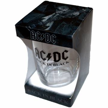【予約商品】AC/DC Beer Glass: Back In Black