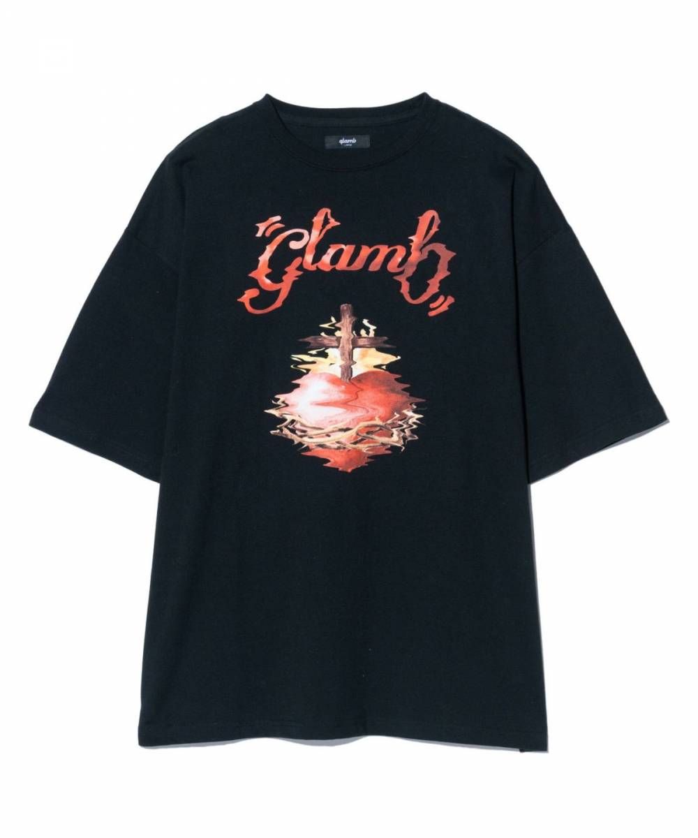 予約商品】glamb(グラム)GB0325/CS07 : Crunch Cross Heart T