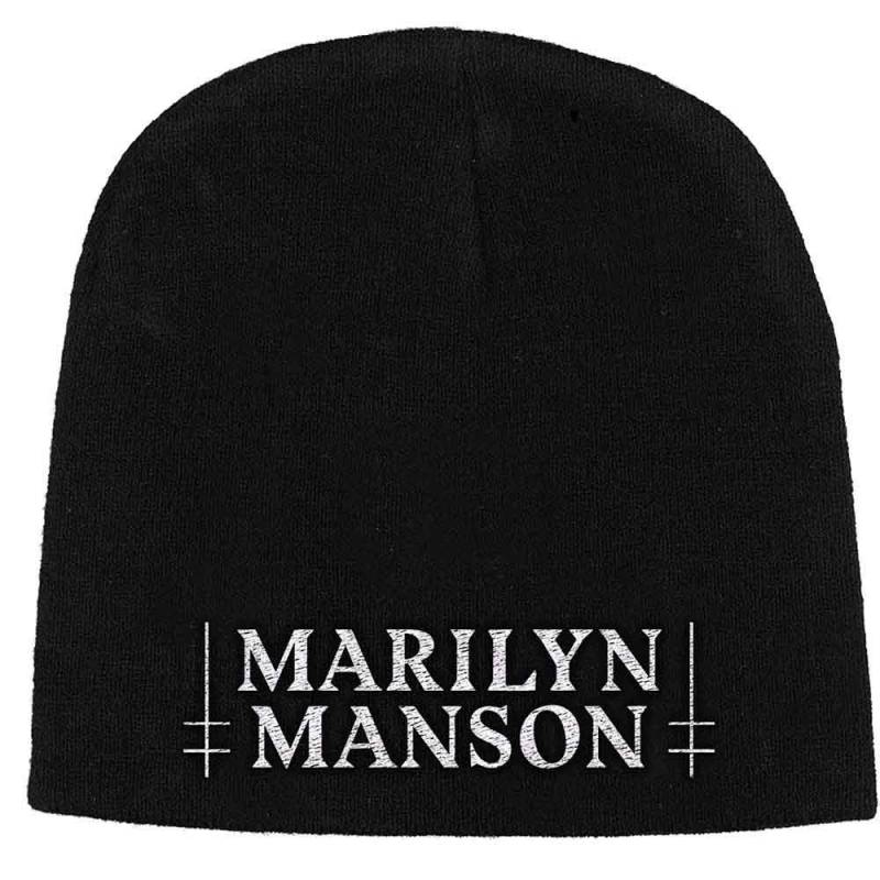 【予約商品】MARILYN MANSON Unisex Beanie Hat: Logo 1 (Black)