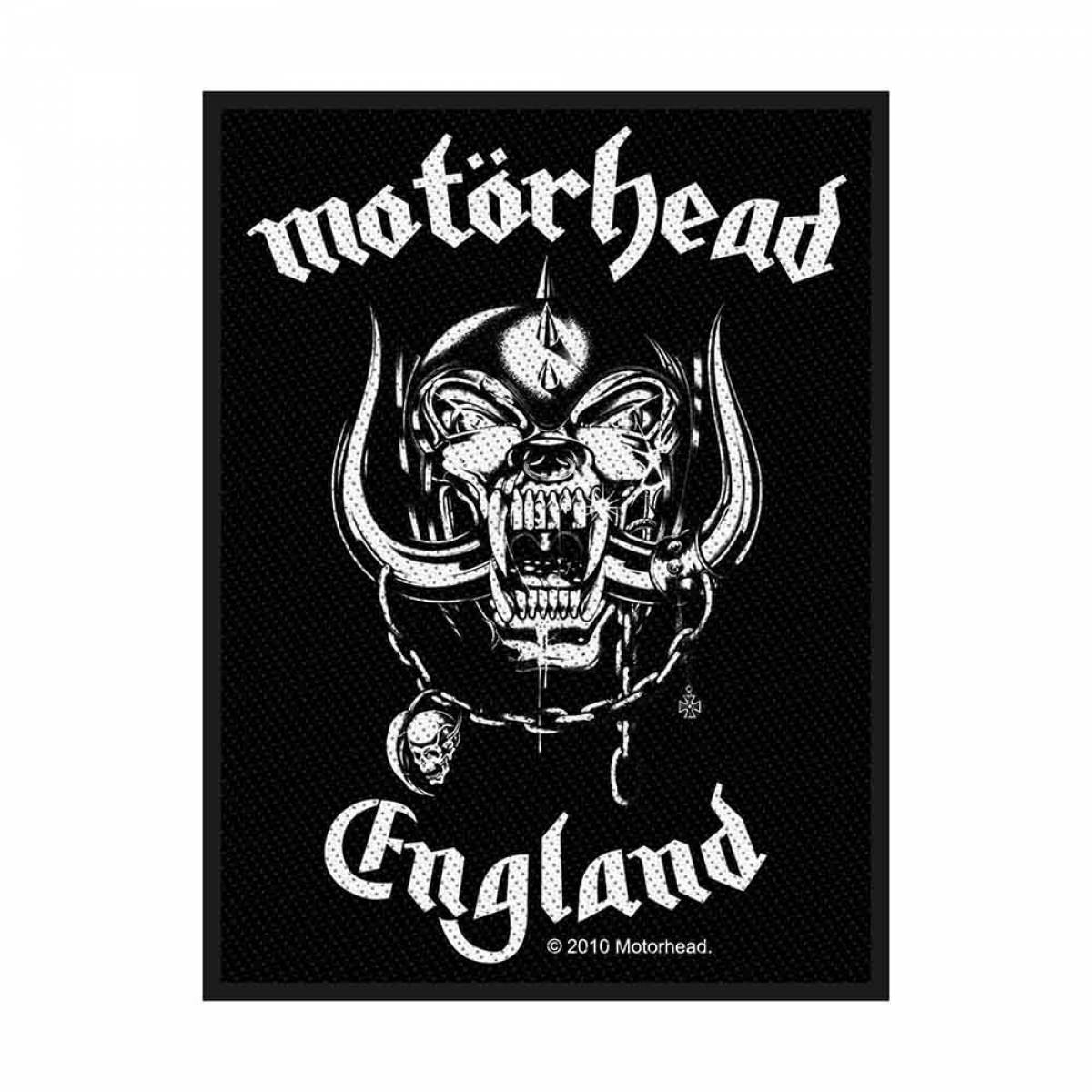 【予約商品】MOTORHEAD Woven Patch: England (Standard)