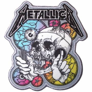 【予約商品】METALLICA Printed Patch: The Shortest Straw Multicolored Eyes (Standard Size)