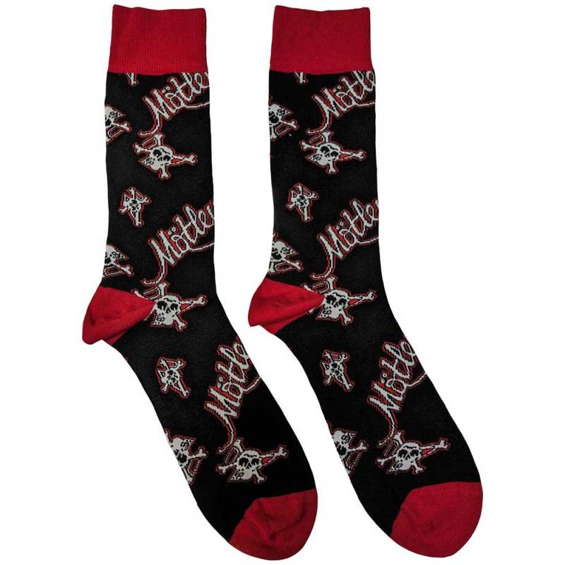 【予約商品】MOTLEY CRUE Unisex Ankle Socks: Feelgood Repeat (Black) (UK Size 7 - 11)