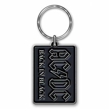 【予約商品】AC/DC Keychain: Back in Black (Die-Cast Relief)