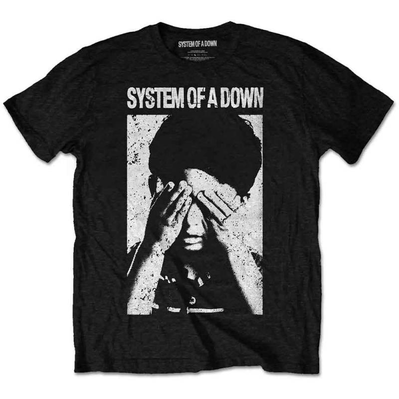 【予約商品】SYSTEM OF A DOWN バンドTシャツ ユニセックス: See No Evil (Black)
