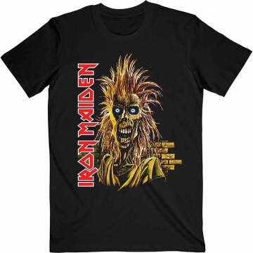 【予約商品】IRON MAIDEN バンドTシャツ ユニセックス: First Album 2 - BLACK