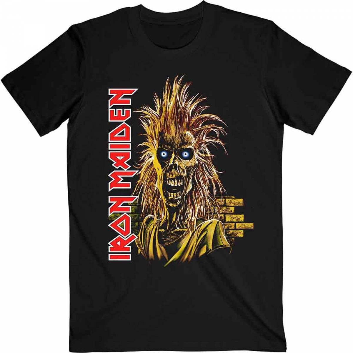 【予約商品】IRON MAIDEN バンドTシャツ ユニセックス: First Album 2 - BLACK