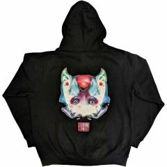 【予約商品】SLIPKNOT Unisex Pullover Hoodie: Eye Logo (Black) (Back Print) - BLACK