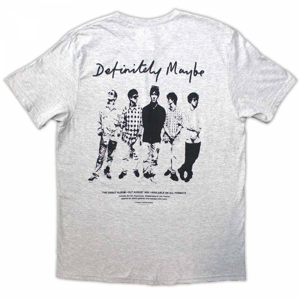 OASIS バンドTシャツ ユニセックス: Definitely Maybe Promo OASIS バンドTシャツ ユニセックス: Definitely Maybe Promo
