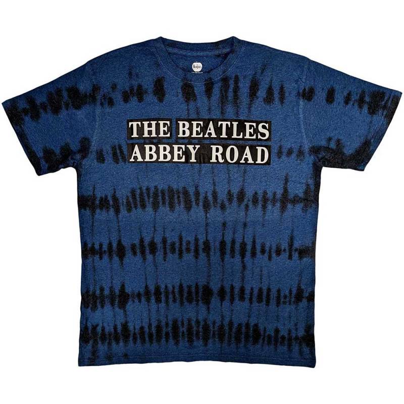 【予約商品】THE BEATLES バンドTシャツ ユニセックス: Abbey Road Sign (Dip-Dye On Black) (Wash Collection)