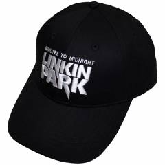 【予約商品】LINKIN PARK Unisex Baseball Cap: Minutes To Midnight (Black) - BLACK