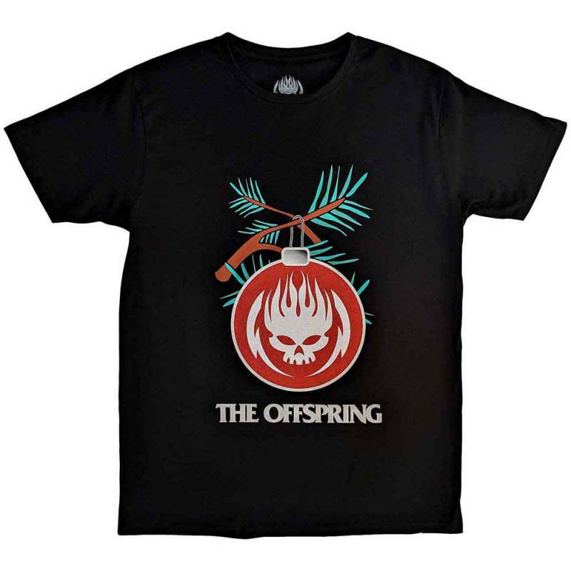 【予約商品】THE OFFSPRING バンドTシャツ ユニセックス: Bauble (Black)