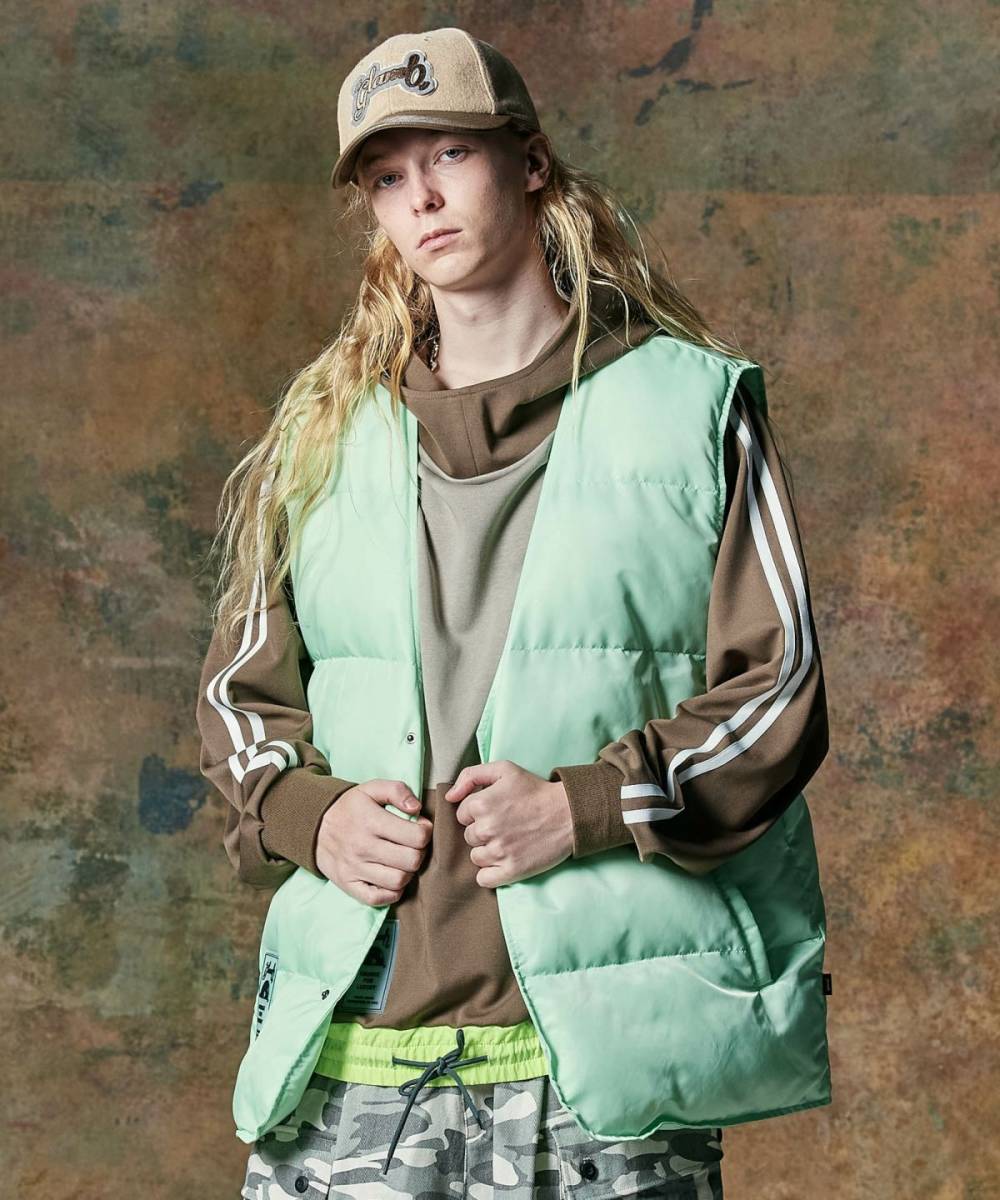 予約商品】glamb(グラム) GB0424/JKT12 : Additional Padded Vest