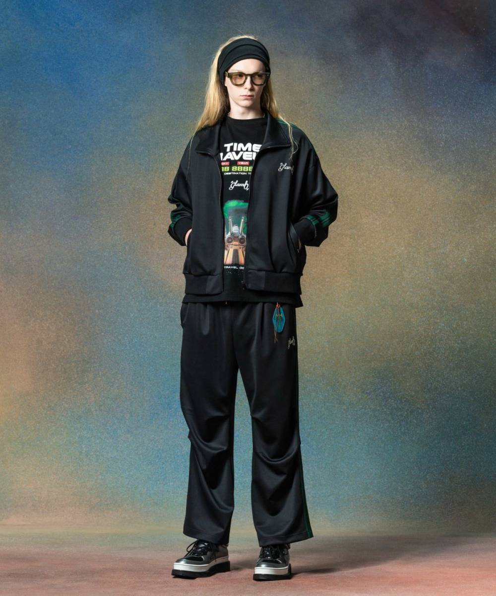 glamb(グラム)GB0225/TG18 : TIME TRAVELER Jersey Set Up (GEAR 018) - Black