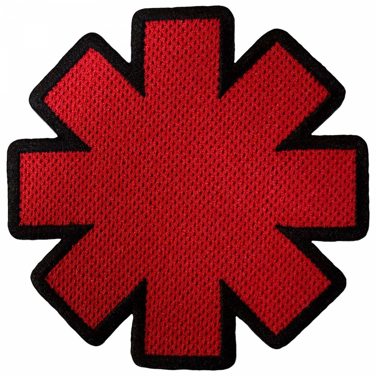 【予約商品】RED HOT CHILI PEPPERS Woven Patch: Asterisk Cut-Out (Standard)