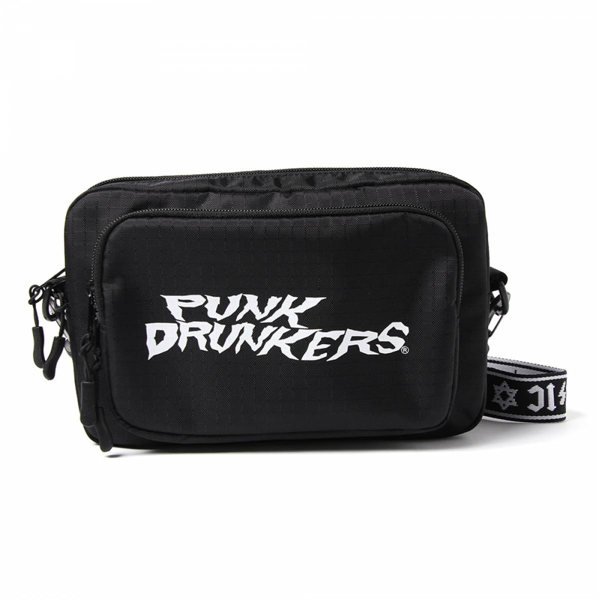 PUNK DRUNKERS (パンクドランカーズ)ギザロゴショルダーBAG PUNK DRUNKERS (パンクドランカーズ)ギザロゴショルダーBAG