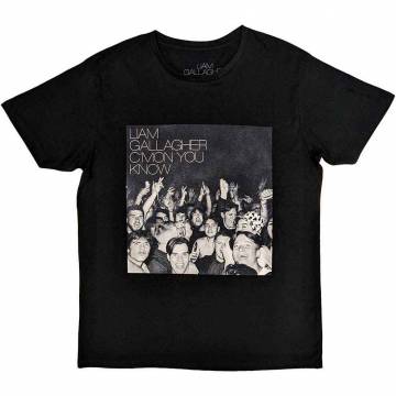 【予約商品】LIAM GALLAGHER ユニセックスTシャツ: C'mon You Know