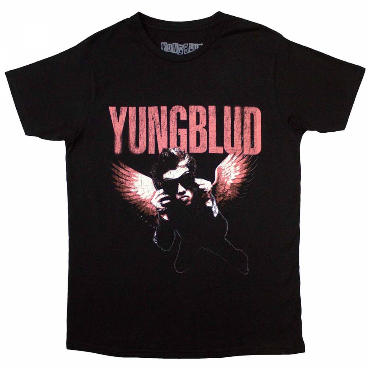 【予約商品】YUNGBLUD バンドTシャツ ユニセックス: Wings - BLACK