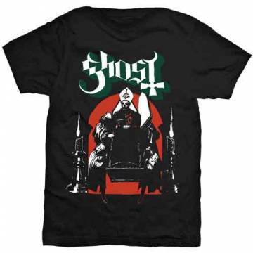 【予約商品】GHOST バンドTシャツ ユニセックス: Procession (Black) - BLACK
