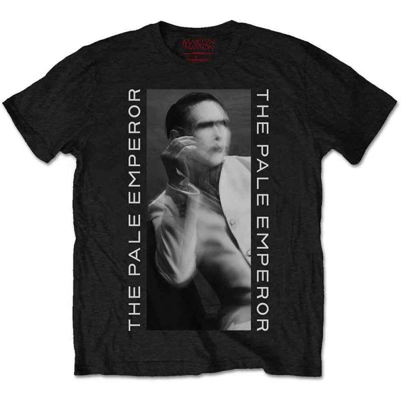 【予約商品】MARILYN MANSON バンドTシャツ ユニセックス: The Pale Emperor (Black)