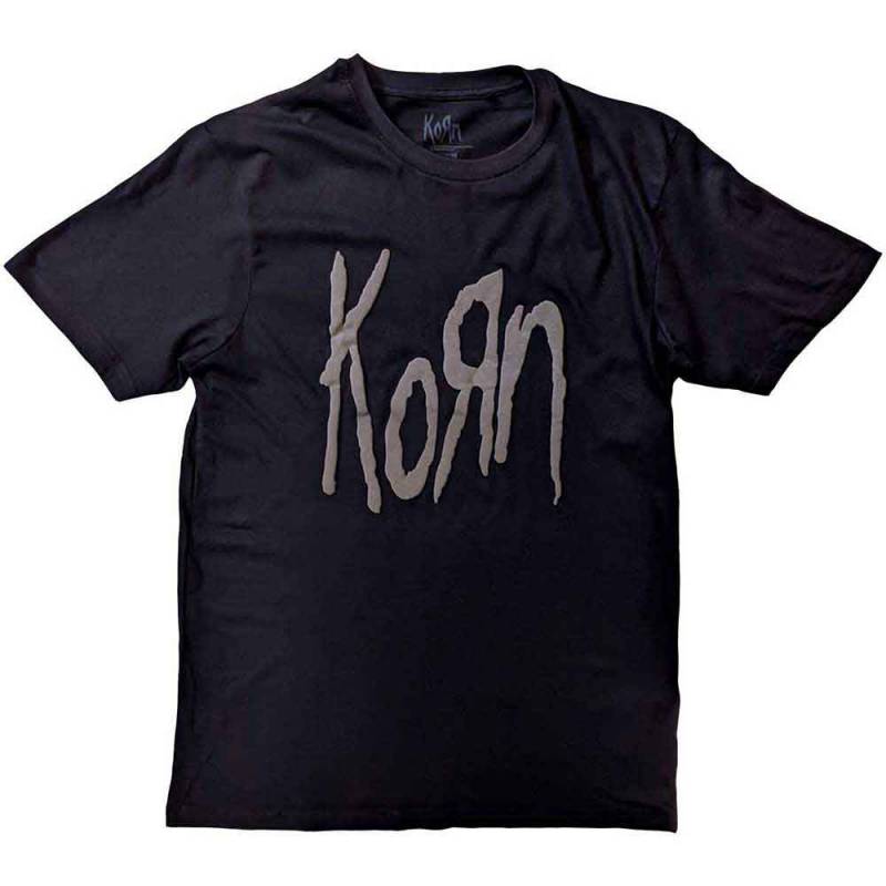 【予約商品】KORN バンドTシャツ ユニセックス: Logo (Black) (Hi-Build)