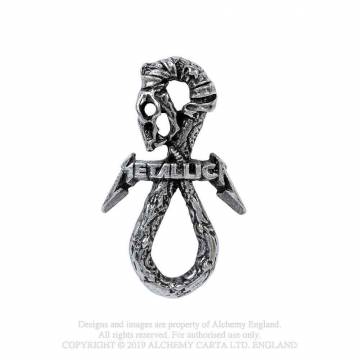 【予約商品】METALLICA Pin Badge: Snake