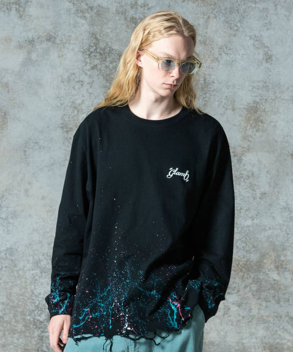 予約商品】glamb(グラム)GB0325/CS16 : Damage Splash Paint