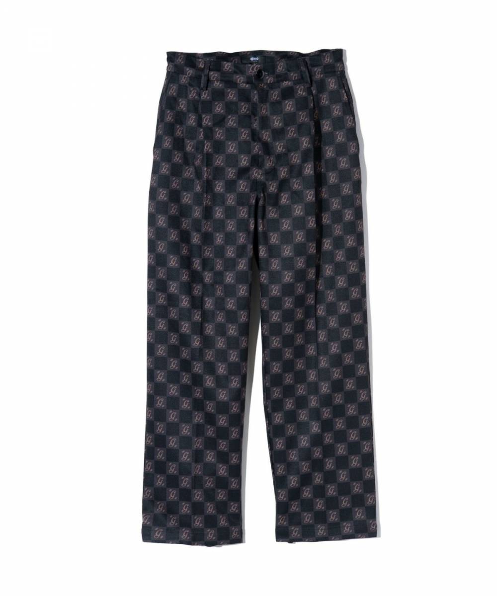 【予約商品】glamb(グラム) GB0424/P08 : Out of Society Tailored Slacks / アウトオブソサイエティテーラードスラックス - Brown