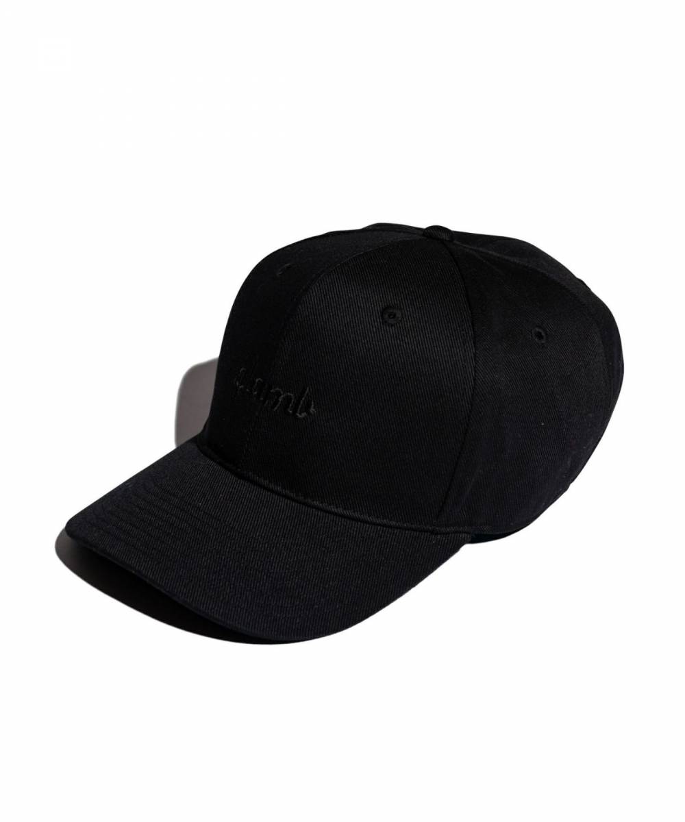 【予約商品】glamb (グラム) Logo BB Cap - Black