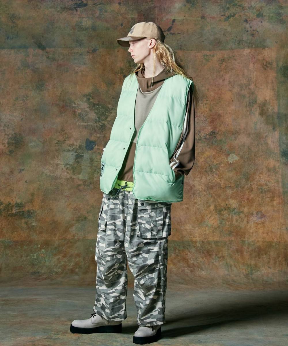 glamb / Additional Padded Vest/アディショナルパデットベスト/S/GRN/GB0424/JKT12 予約商品】glamb(グラム) GB0424/JKT12 : Additional Padded Vest