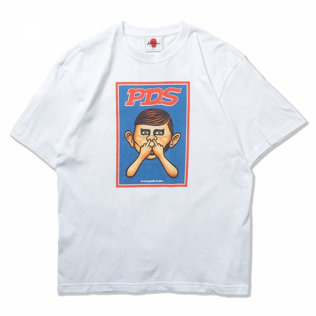 【予約商品】PUNK DRUNKERS (パンクドランカーズ)【予約・6月入荷】PDS MAGAZINE.TEE - WHITE