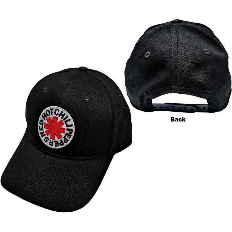 【予約商品】RED HOT CHILI PEPPERS Unisex Baseball Cap: Classic Asterisk (Black)