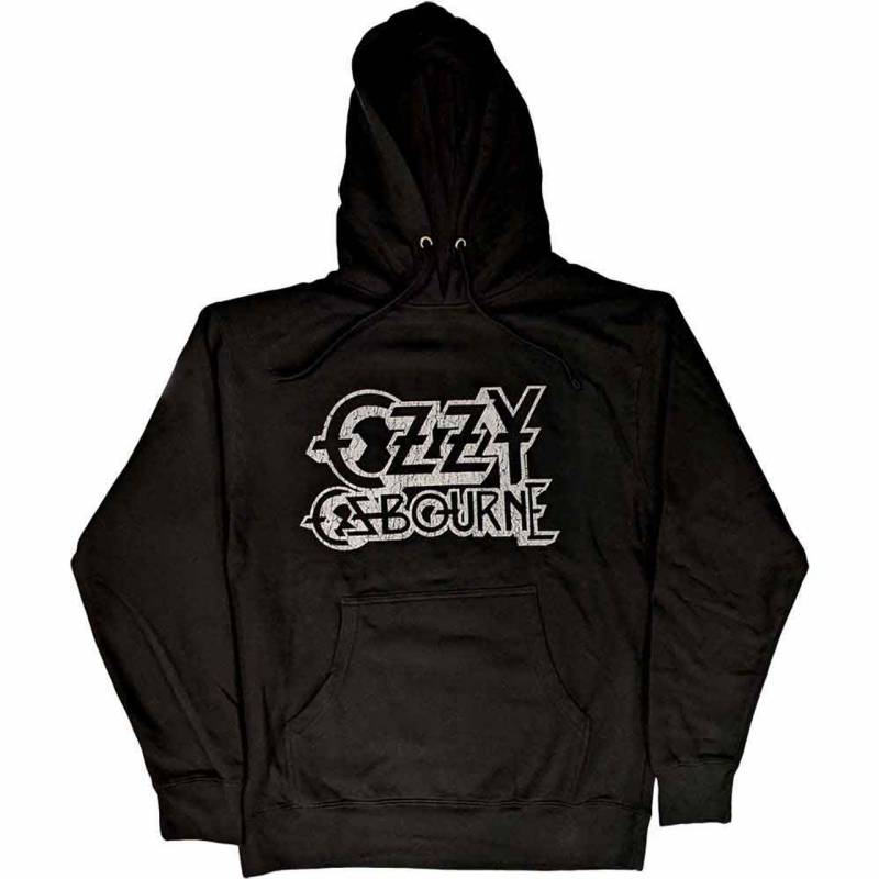 【予約商品】OZZY OSBOURNE Unisex Pullover Hoodie: Vintage Logo (Black)
