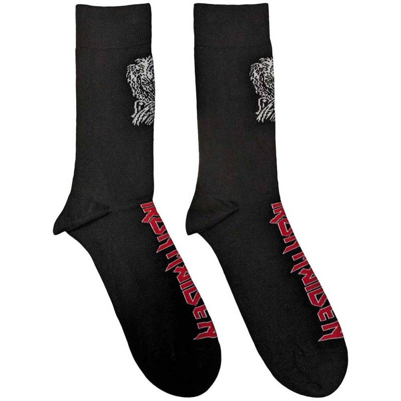 【予約商品】IRON MAIDEN Unisex Ankle Socks: Killers Eddie (Black) (UK Size 7 - 11)