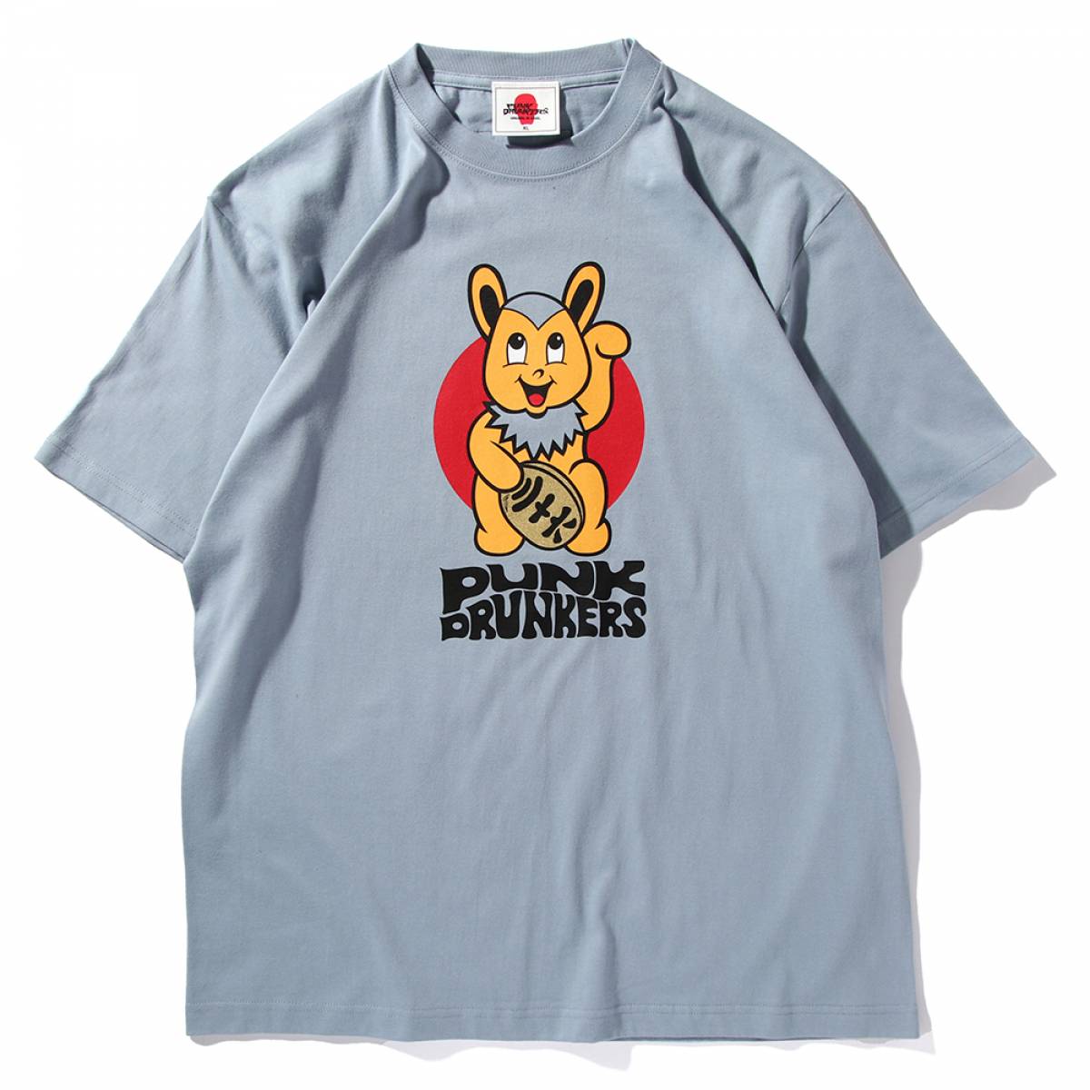 PUNK DRUNKERS (パンクドランカーズ) 26周年TEE - S.BLUE