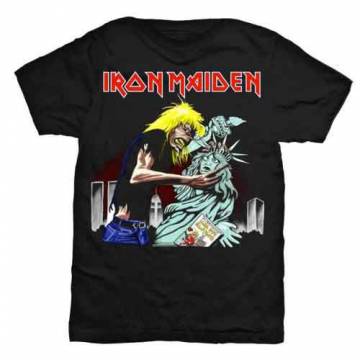 【予約商品】IRON MAIDEN バンドTシャツ ユニセックス: New York - BLACK
