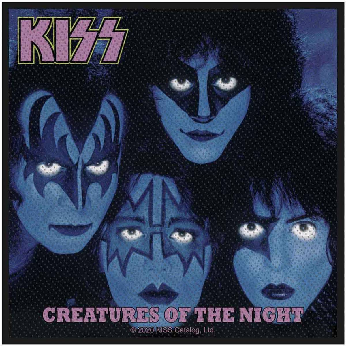 【予約商品】KISS Standard Woven Patch: Creatures Of The Night