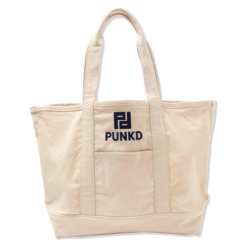 【予約商品】PUNK DRUNKERS (パンク・ドランカーズ) PD.BIGトートBAG - NATURAL
