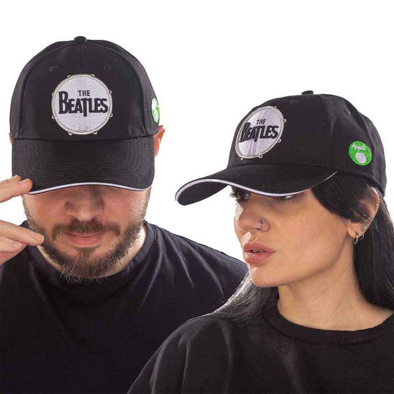 【予約商品】THE BEATLES Unisex Baseball Cap: Drum (Black)