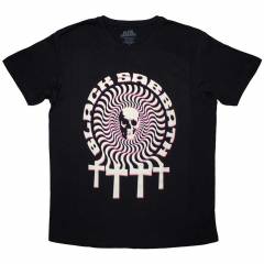 【予約商品】BLACK SABBATH バンドTシャツ ユニセックス: Hypnotic Skull (Black)