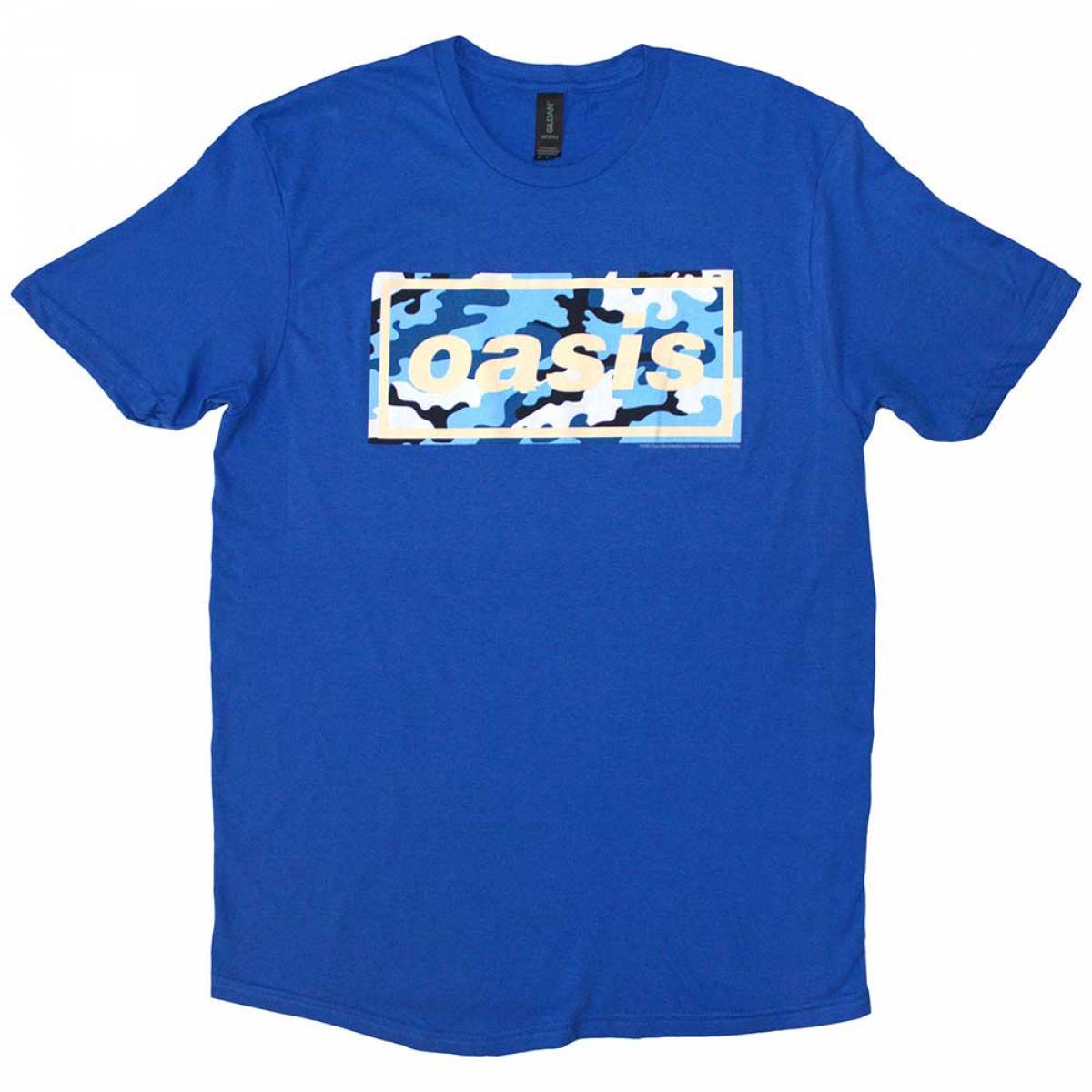 【予約商品】OASIS ユニセックスTシャツ: Camo Logo