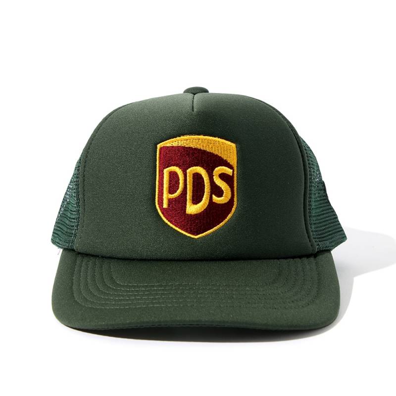 【予約商品】PUNK DRUNKERS (パンク・ドランカーズ) PDSエンブレムメッシュCAP - GREEN