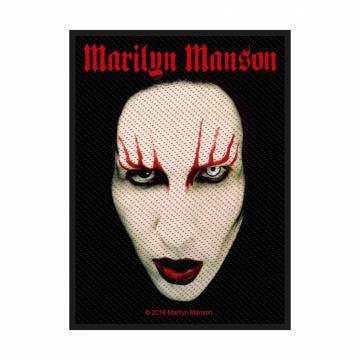 【予約商品】MARILYN MANSON Standard Woven Patch: Face