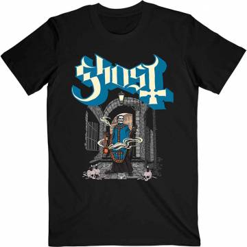【予約商品】GHOST バンドTシャツ ユニセックス: Incense (Black) - BLACK