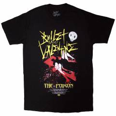 【予約商品】BULLET FOR MY VALENTINE バンドTシャツ ユニセックス: The Poison Cover (Black) - BLACK