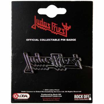 【予約商品】JUDAS PRIEST  Pin Badge: Logo