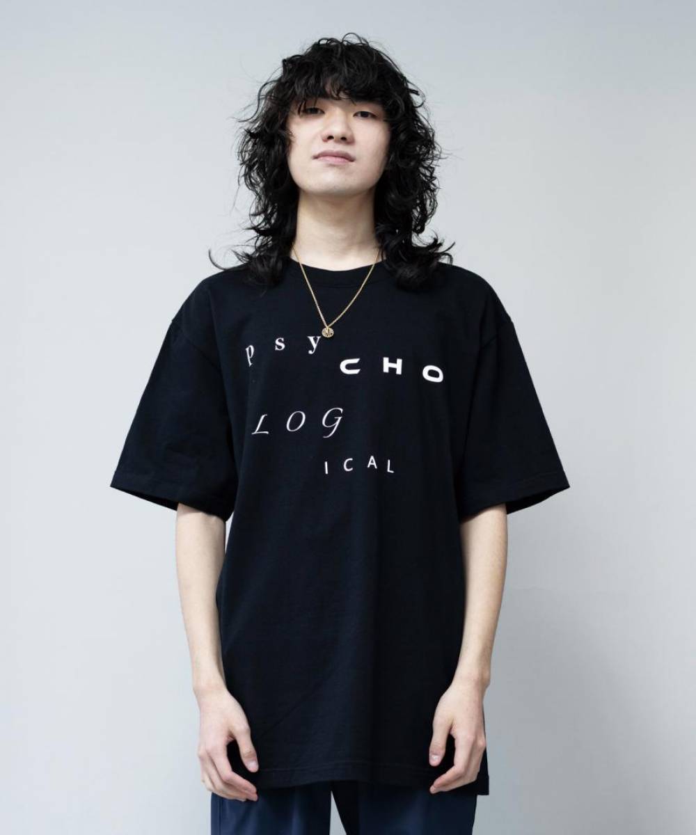 PSYCHOLOGICAL METAMORPHOSIS 4 TYPES TEE - BLACK