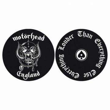 【予約商品】MOTORHEAD Turntable Slipmat Set: England / Louder