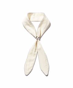 【予約商品】glamb(グラム) Studs Line Scarf / スタッズラインスカーフ - White