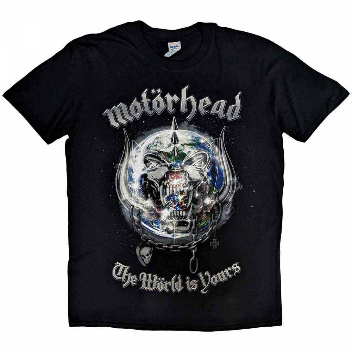 【予約商品】MOTORHEAD ユニセックスTシャツ: The World is your Album