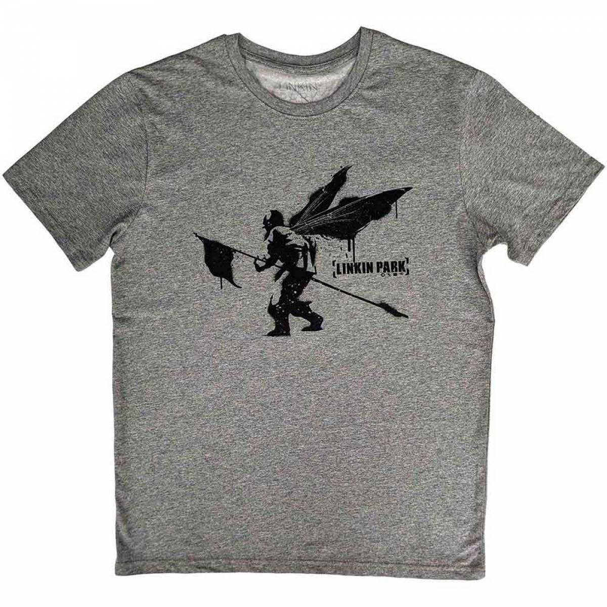 【予約商品】LINKIN PARK バンドTシャツ ユニセックス: Street Soldier - GREY